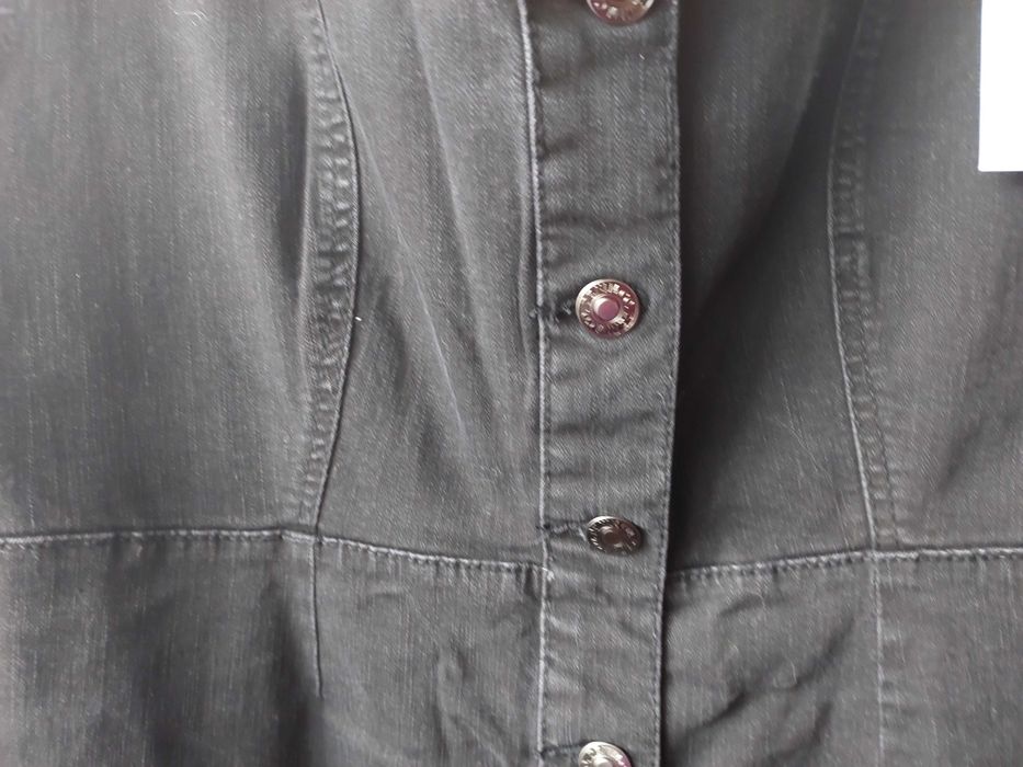 Зручний  джинсовий сарафан щільна тканина великий розмір