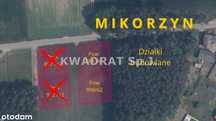 Działki budowlane o pow. ok 0,0900ha - Mikorzyn