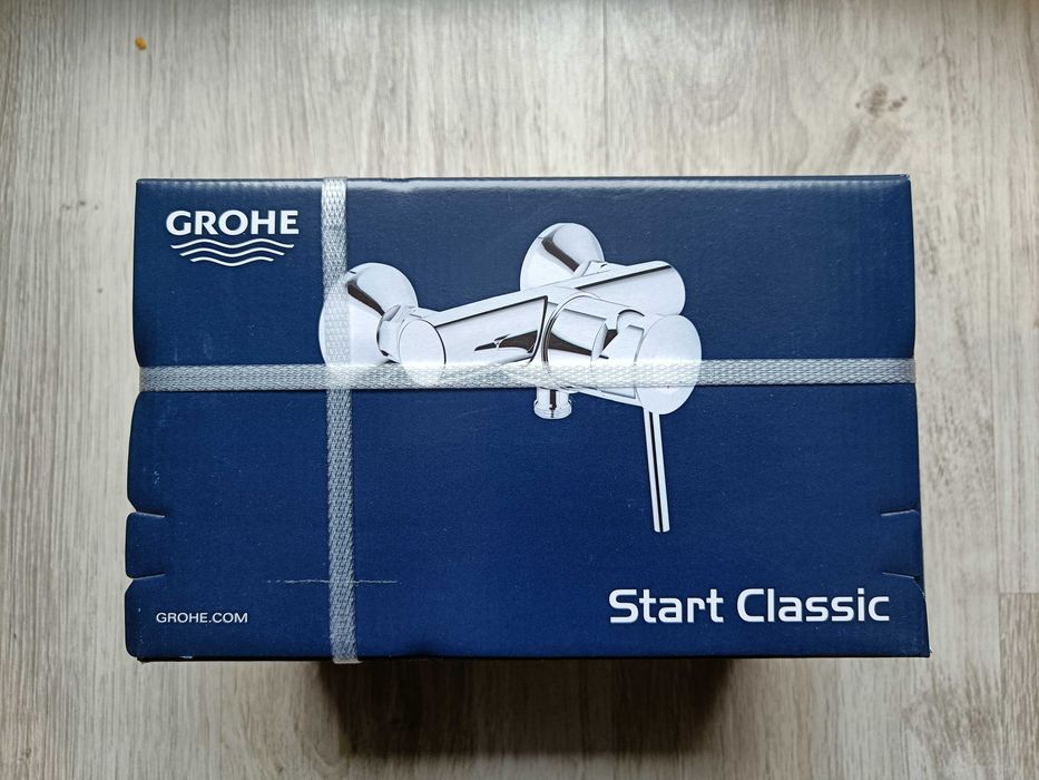 NOWA Bateria prysznicowa Grohe Start Classic ścienna chrom
