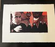 Conjunto de 5 serigrafias Jaime silva