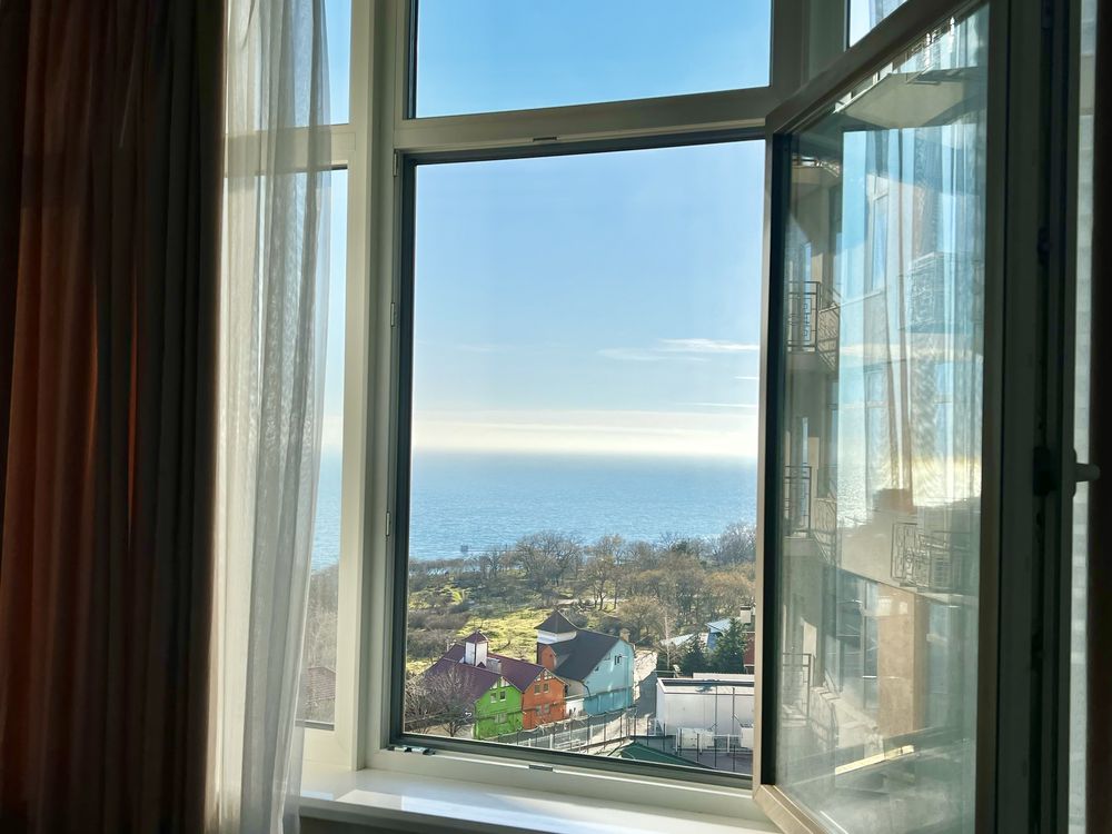 Вид на море, квартира у моря, Каманина ул, 44 жемчужина, центр близко