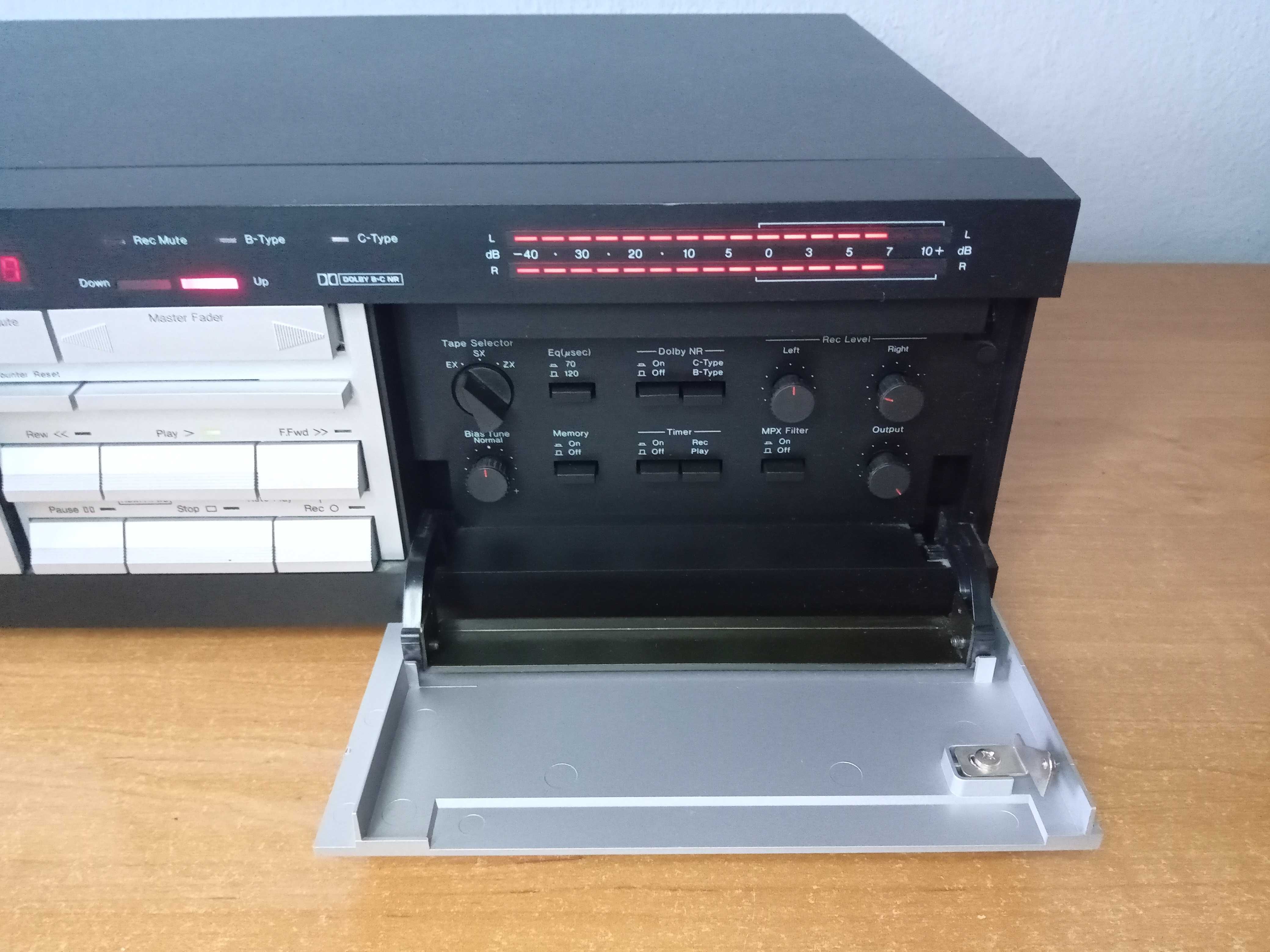 Nakamichi LX-3 magnetofon kasetowy deck uszkodzony