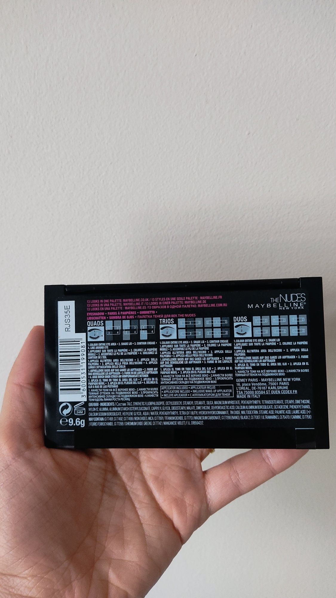 Cienie Maybelline The Nudes