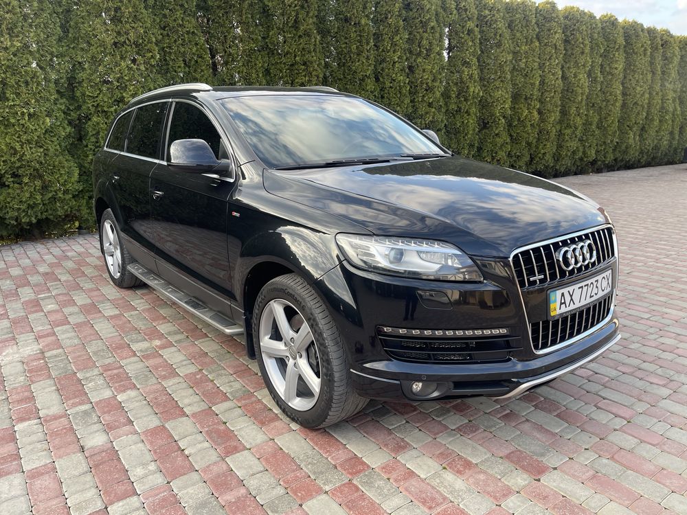 Audi Q7 4L 3,0 TDI S-Line пневмо офіційна сервісна книжка в рестайлі