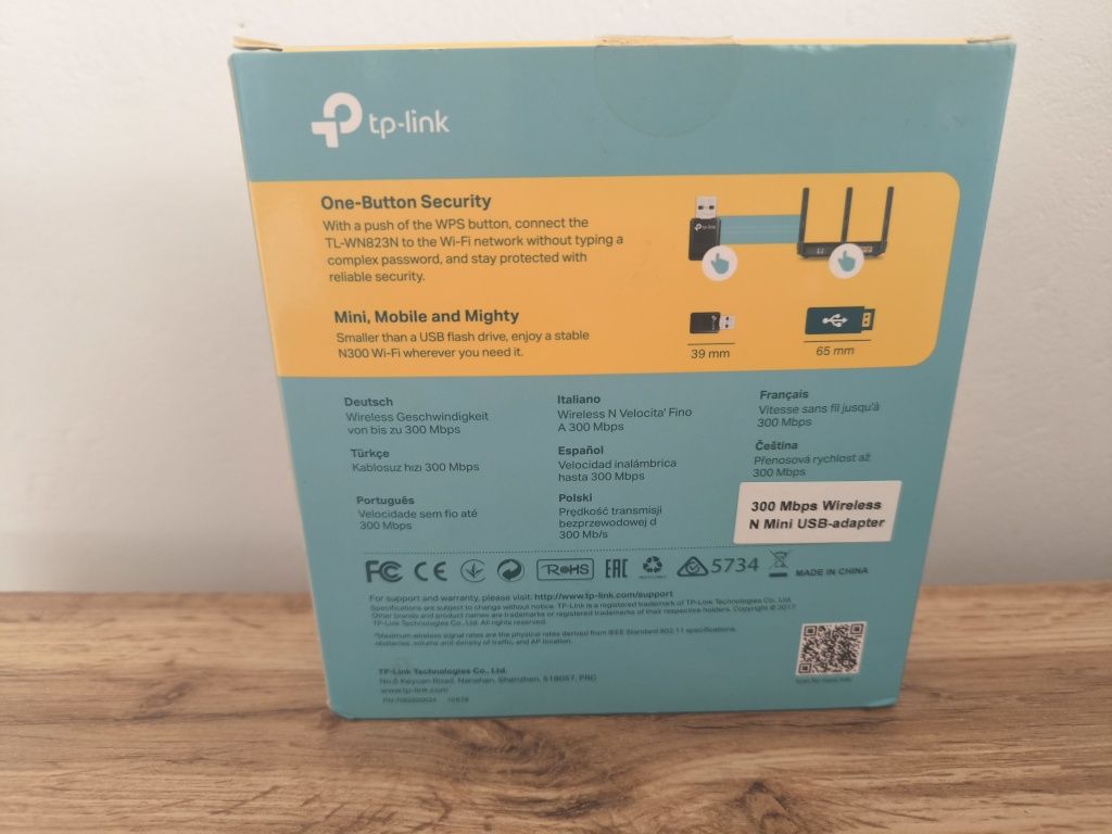 Dwie karty sieciowe TP-Link