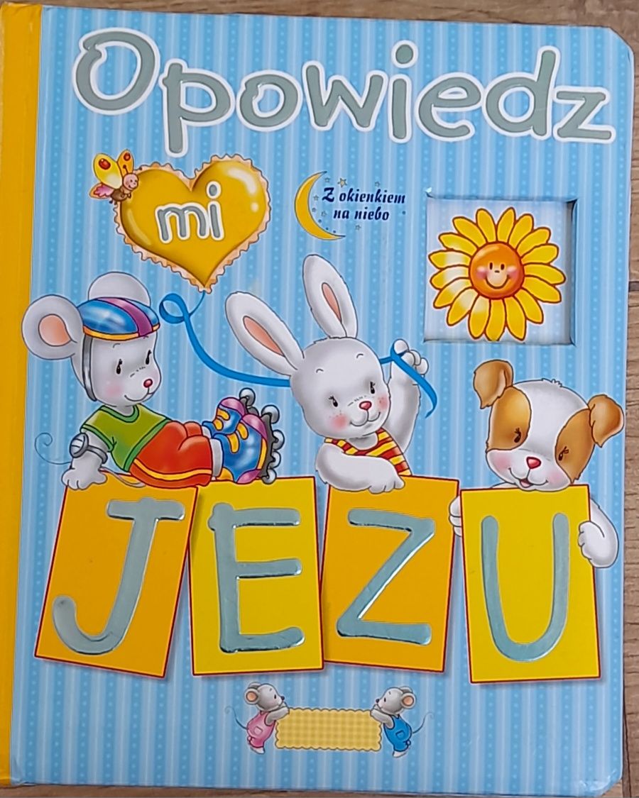 Książeczka Opowiedz mi Jezu Biblia dla małych dzieci