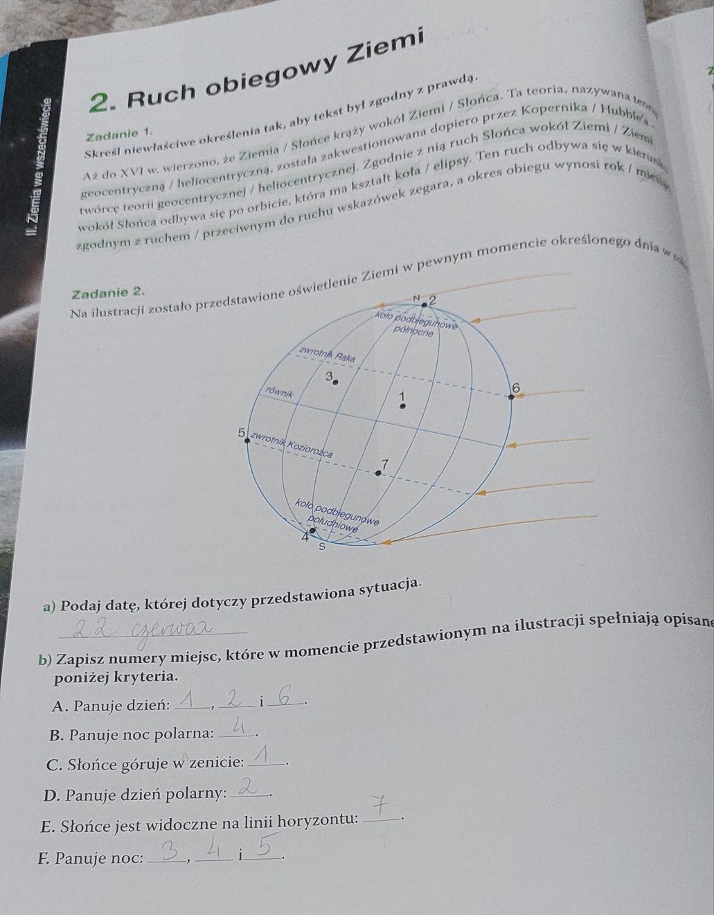 Oblicza geografii. Karty pracy ucznia 1. Zakres podstawowy