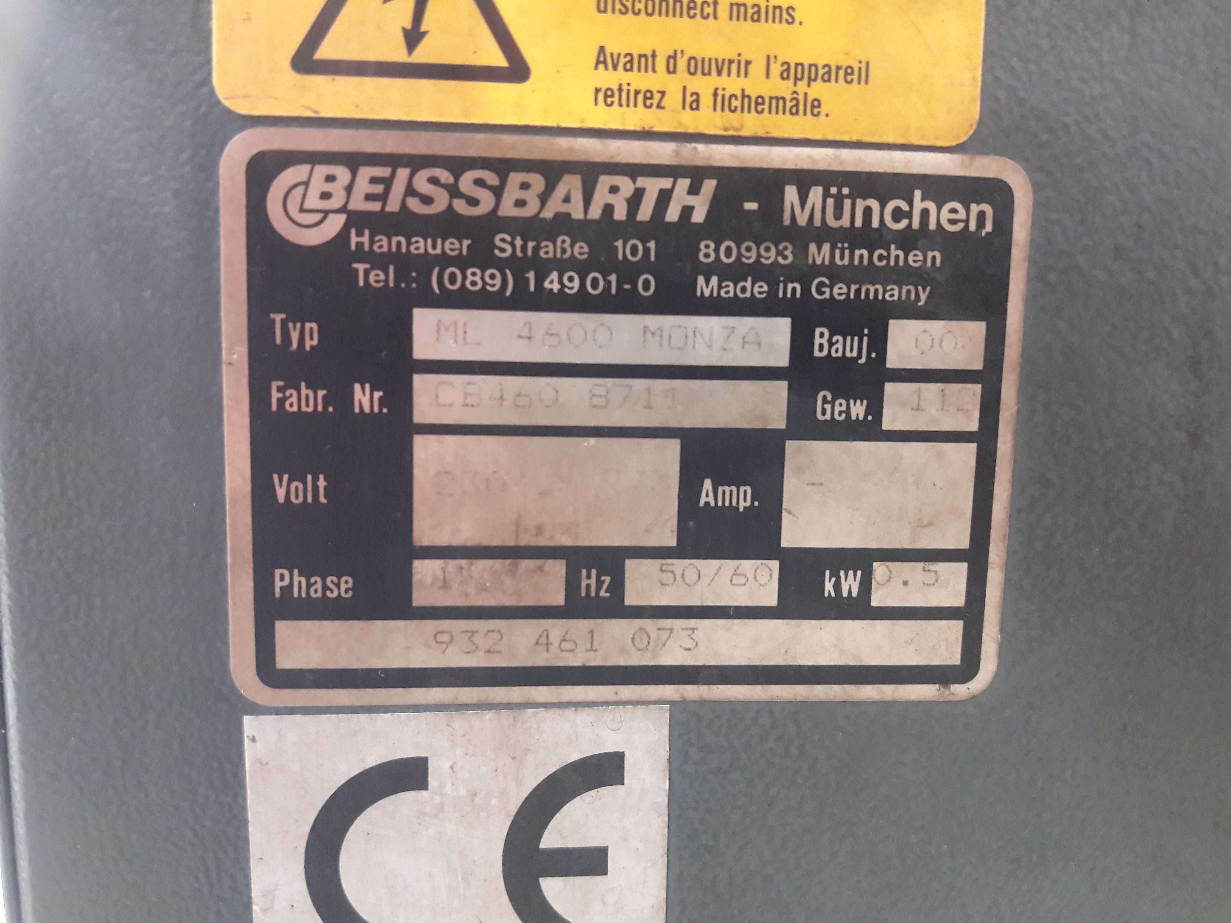 Beissbarth ML 4600 - Geometria kół