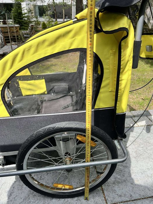 Wózek rowerowy XL 2 osoby, przyczepa rowerowa 2x dzieci