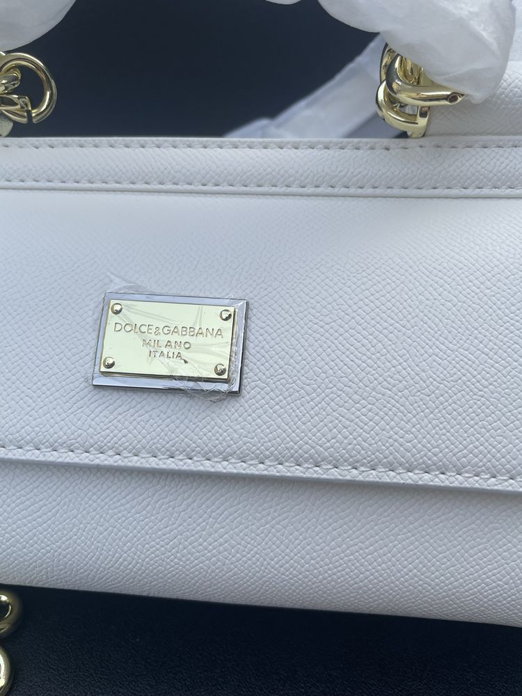 Шкіряна сумка Dolce Gabbana