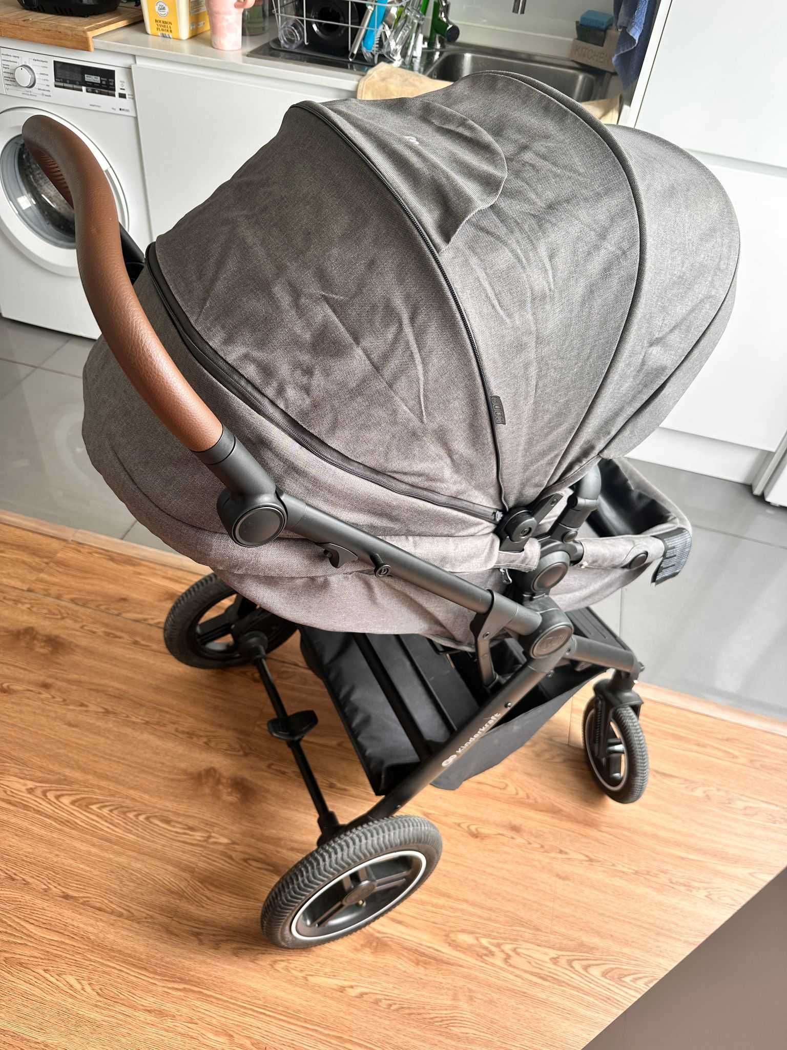Carrinho KINDERKRAFT B-Tour 3In1 Mink Pro (Cinzento)