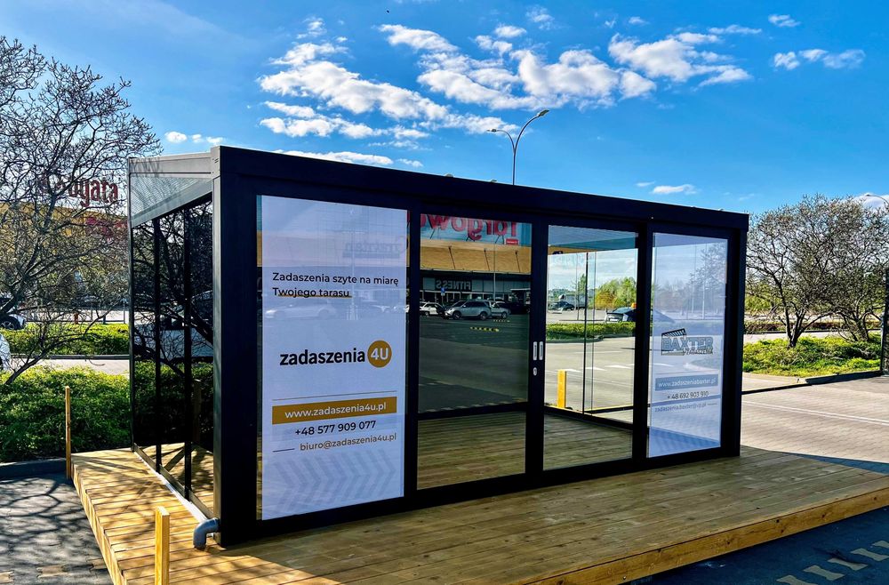 Zadaszenia i zabudowy tarasów,  wiaty aluminiowe, szklany ogród zimowy