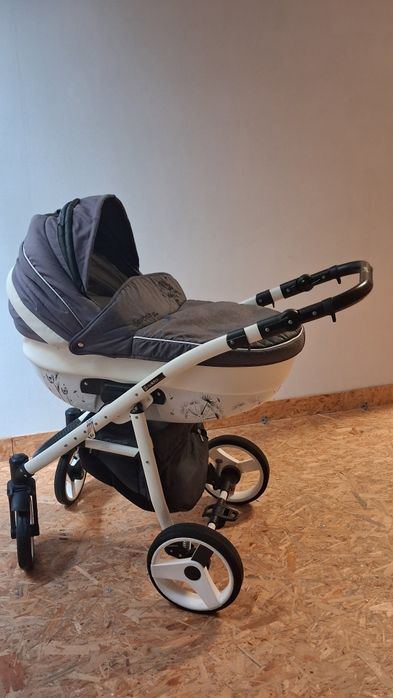 Wózek colletto savona 2 w 1 spacerowy gondola + akcesoria stan dobry