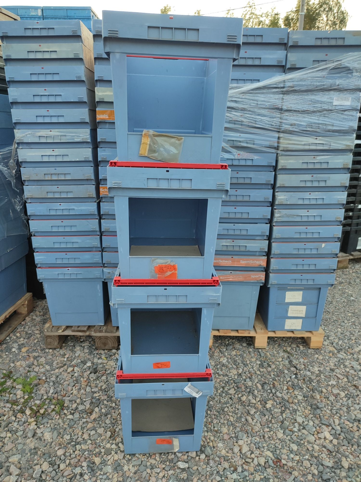 600x400x420 Bito pojemniki magazynowe skrzynki plastikowe kuwety