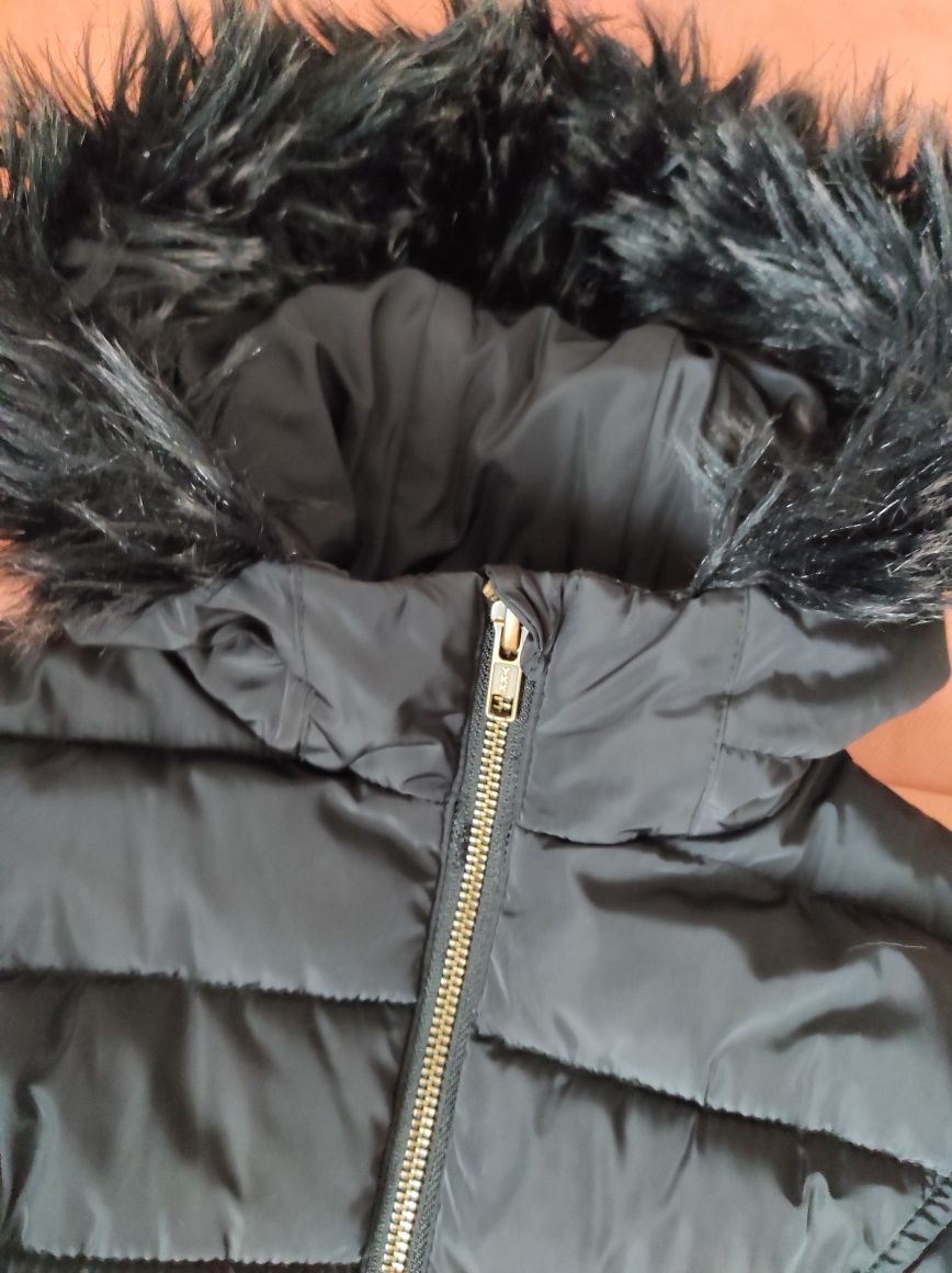 Зимове пальто, курточка на хутрі 6 років