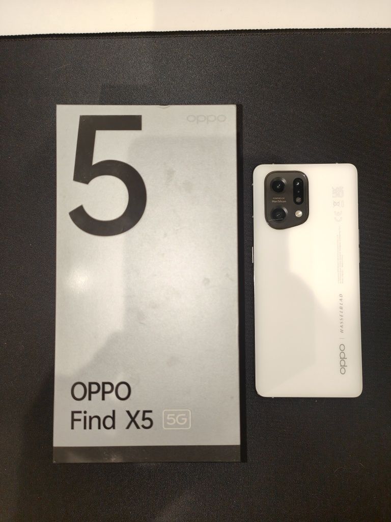 Smartphone OPPO Find X5 / 8GB RAM / 256GB - Branco (Como novo)