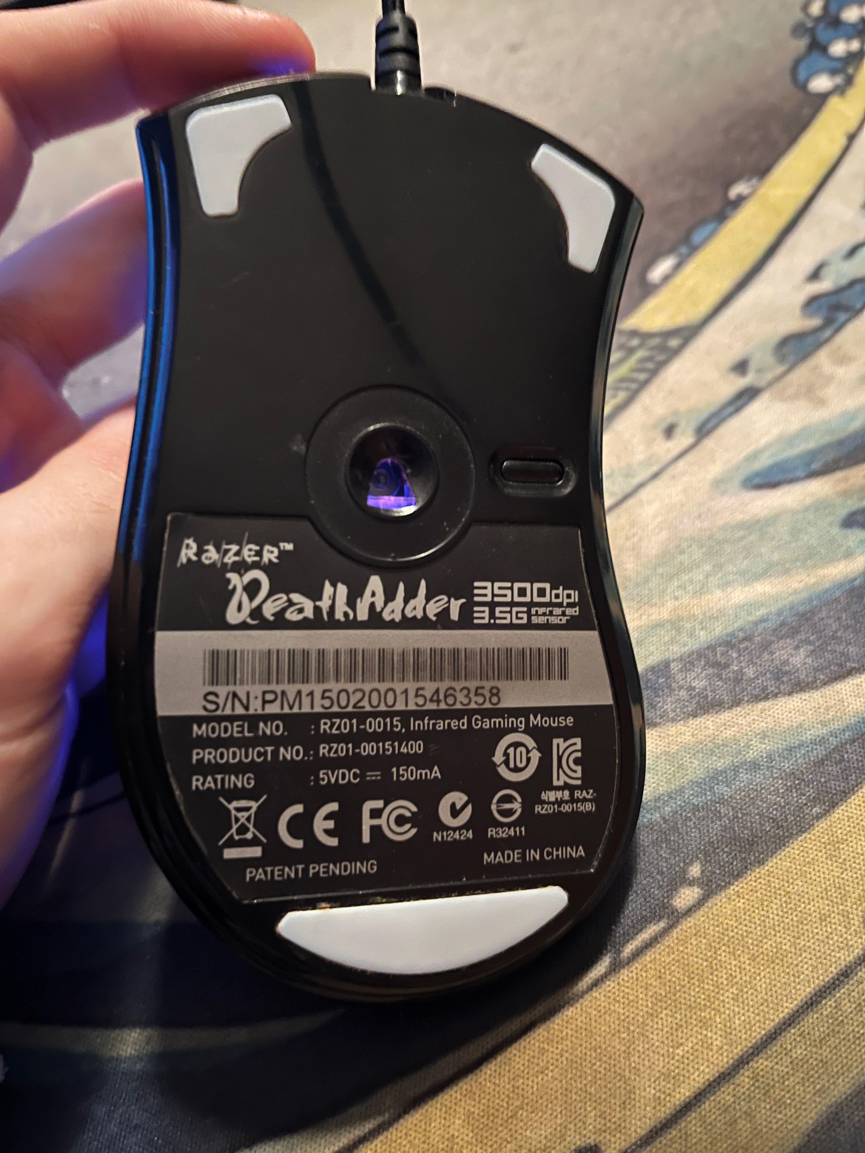 Myszka razer deathadder 3500dpi