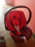 Cybex aton silver + isofix
