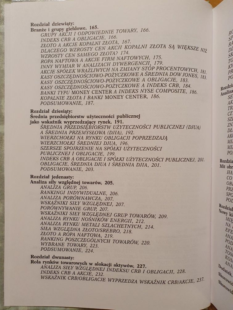 Międzyrynkowa analiza techniczna  John J. Murphy