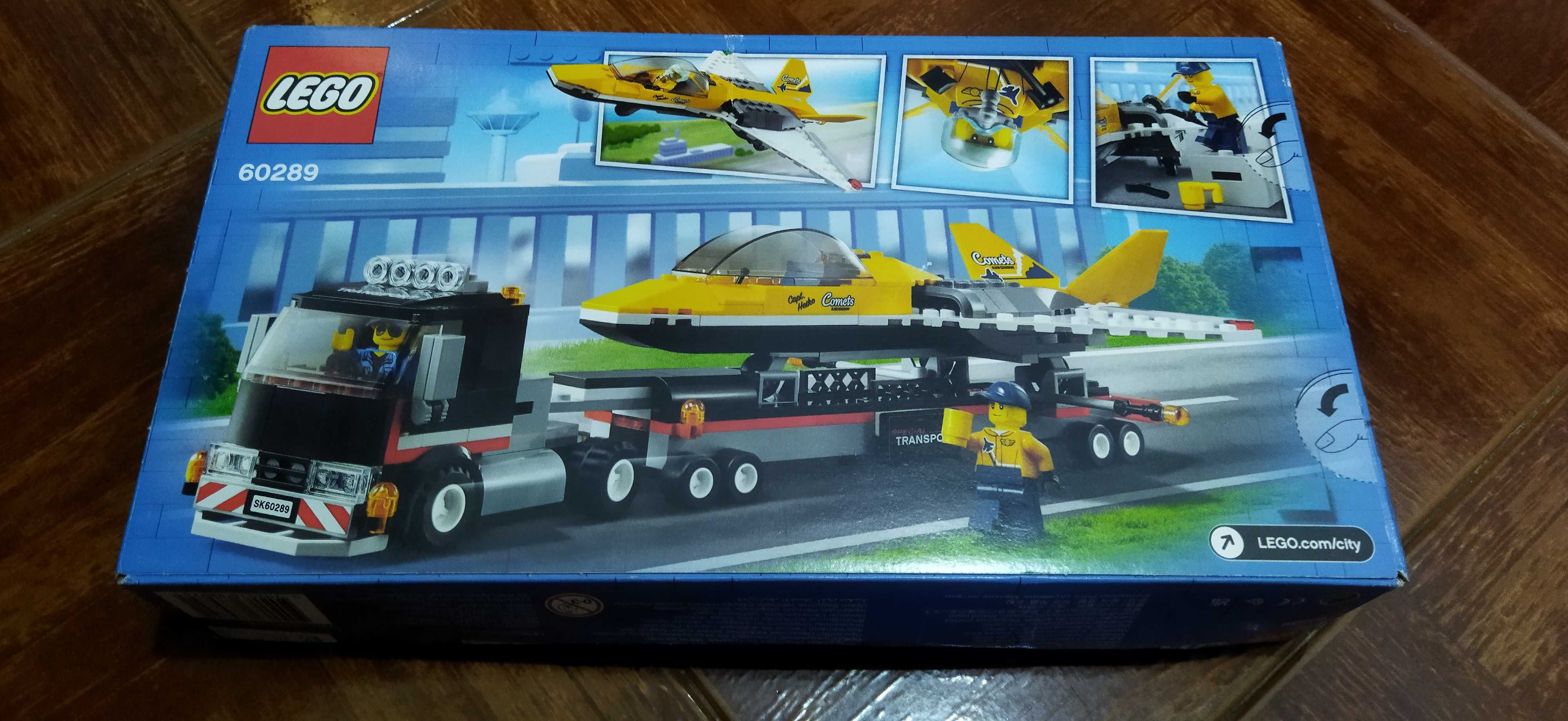 60289 Lego City - Airshow Jet Transporter