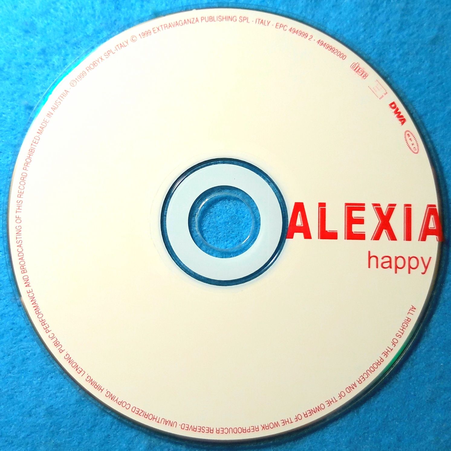 Alexia – Happy (CD, 1999)
