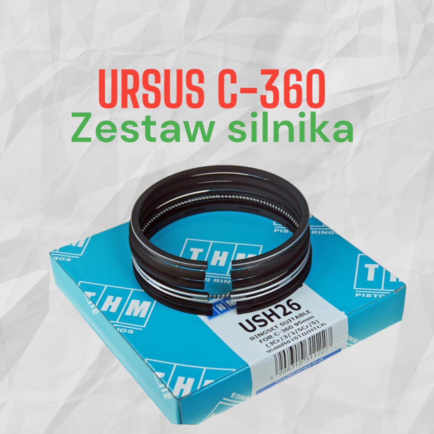 URSUS C-360 - Zestaw silnika Komplet  THM  Gwarancja  FV