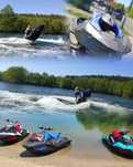 Wynajem skuterów Wodnych z przyczepką skutera wodnego sea doo spark 90