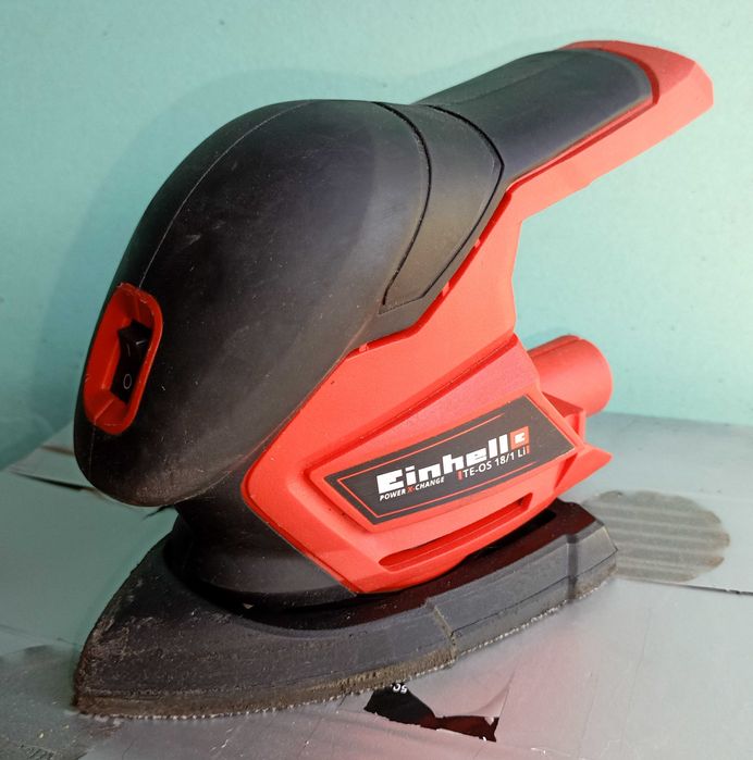 Вібраційна шліфувальна машина Einhell TE-OS 18/1 Li Solo
