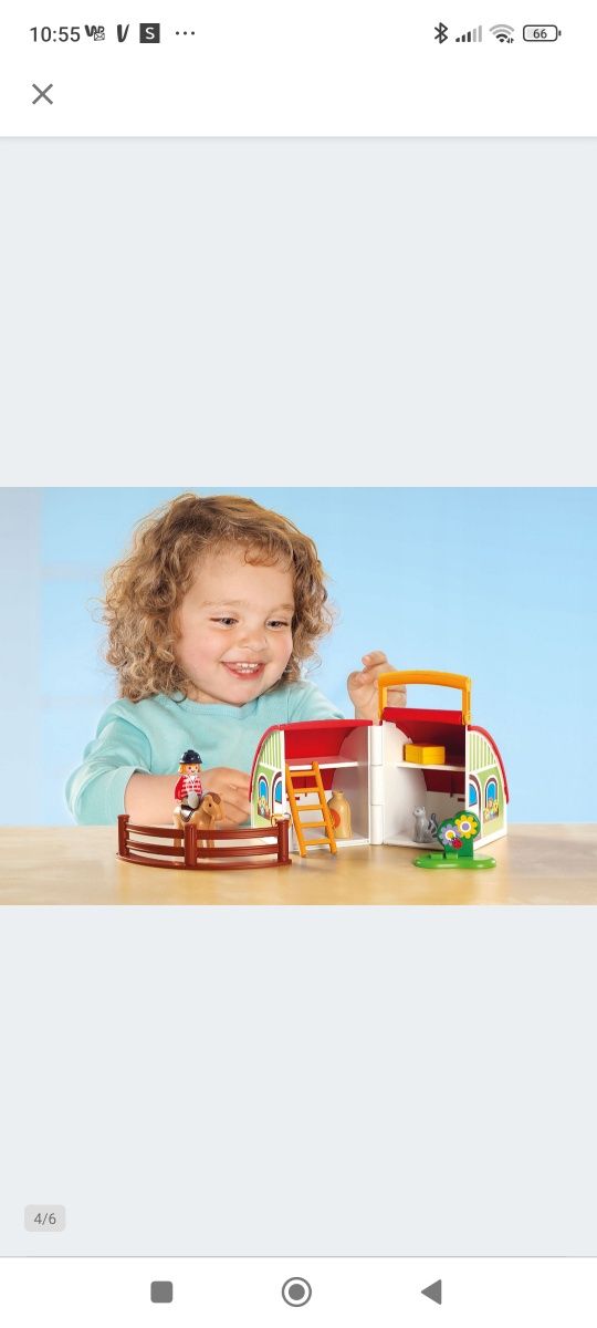 Playmobile moja przenośna farma