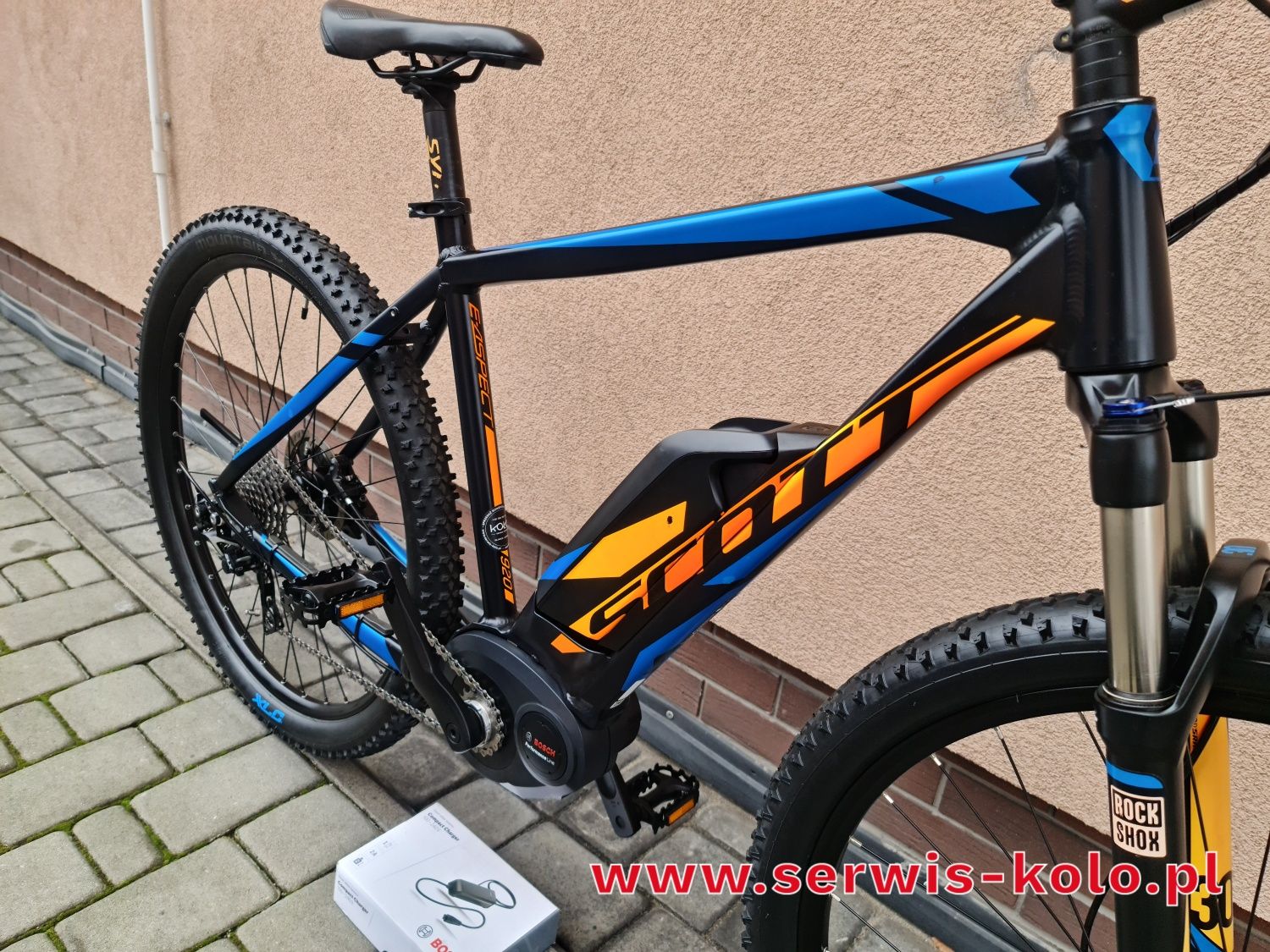 Rower elektryczny Górski MTB SCOTT koła 29 ALU shimano SLX WYSYŁKA