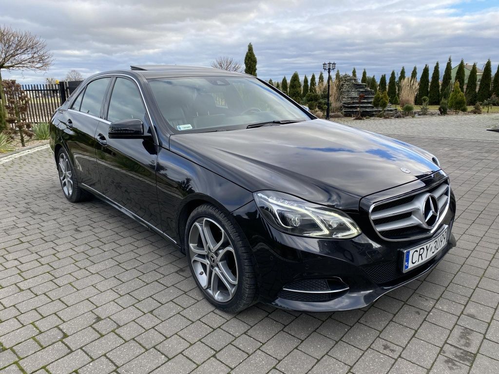 Mercedes-Benz W212 E 220 CDI 170KM bezwypadkowy AVANTGARDE