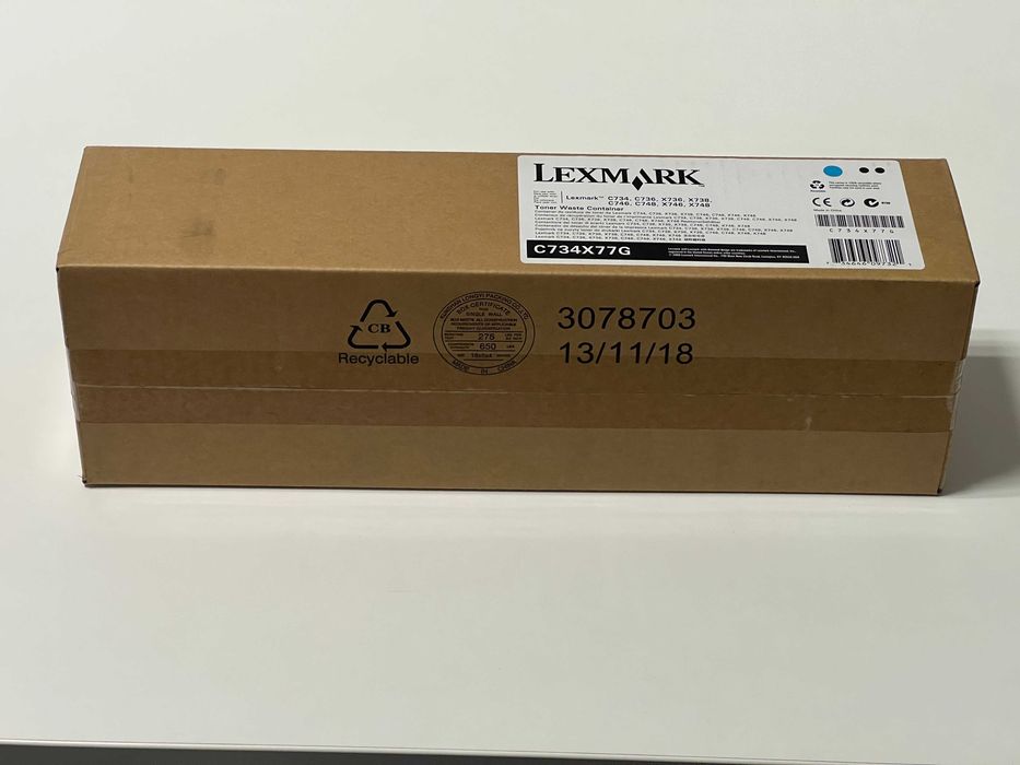 Caixa de Residuos Lexmark C734X77G - Original