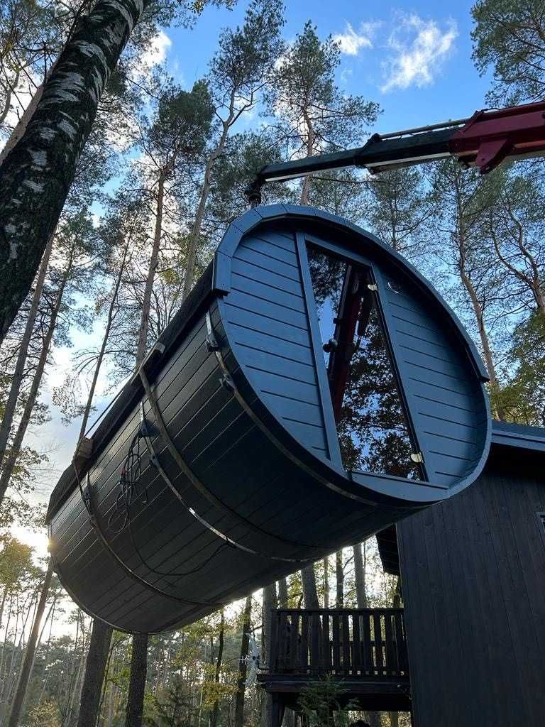Sauna Ogrodowa 230cm -prod. Polska by Ekskluzywne balie URLOP DO 11.08