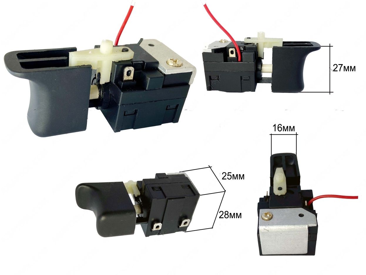 Кнопка на шуруповерт Интерскол 10,8в Li-ion  / Sparky BR2 10.8Li HD