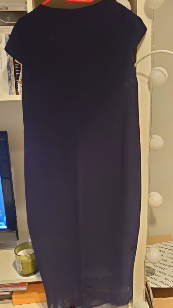 Granatowa sukienka Tatuum