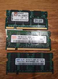 Oddam Pamięć ram DDR2 Kingston 1GB + Hynix 1GB