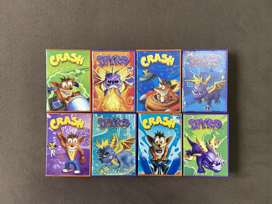 Crash Bandicoot & Spyro Playstation / McDonald’s Collection