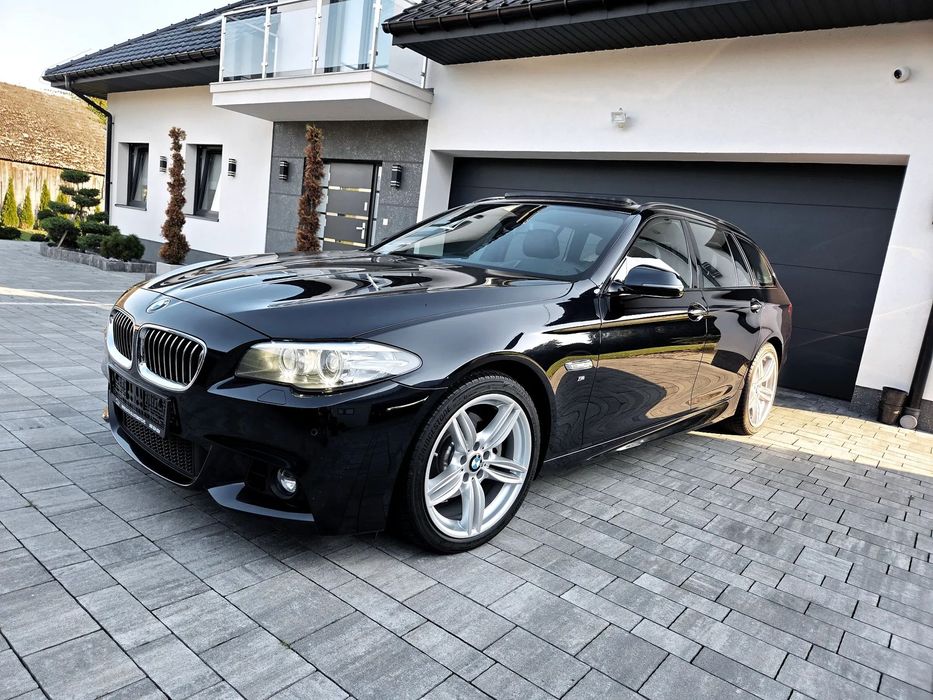 BMW Seria 5 M-Pakiet*Panorama*CarbonSchwarz*Nowe Tarcze P+T*Orginał lakier !!