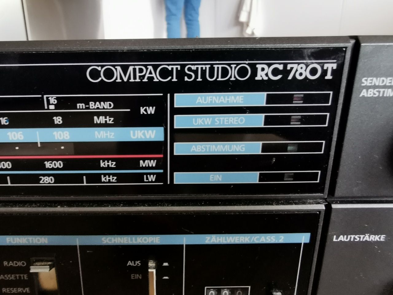 Radiomagnetofon Telefunken compact studio rc-780t