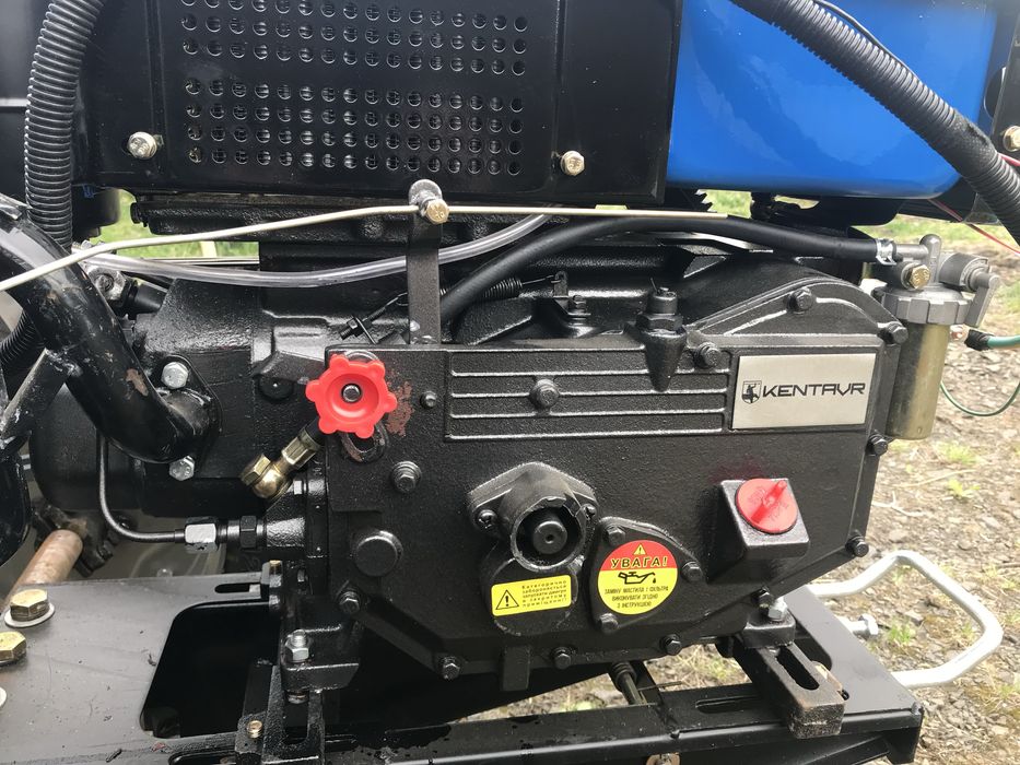 Мотоблок КЕНТАВР дизель великий водяне охолодження 10 8 12