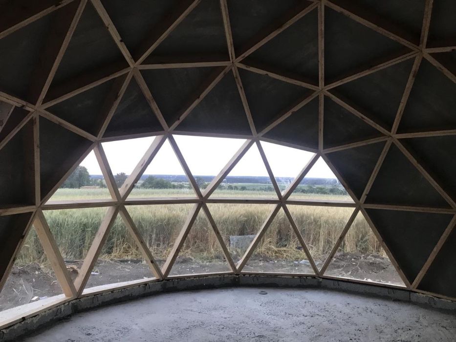 Готова локація для глемпінгу біля Києва -земля з будинками і потенціял