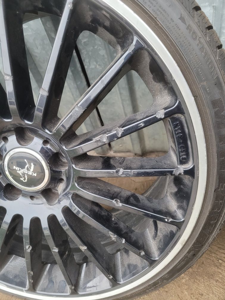 Koła Keskin Kt15 Mercedes Audi 5x112 opony zima 225/35 19