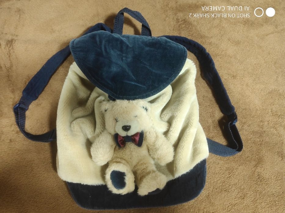 Śliczny plecak pluszowy misiu