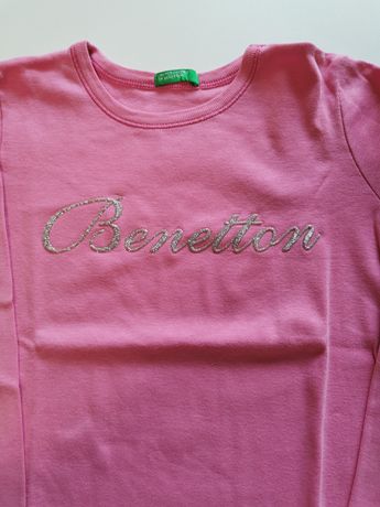 T-shirt Benetton rosa 6 anos