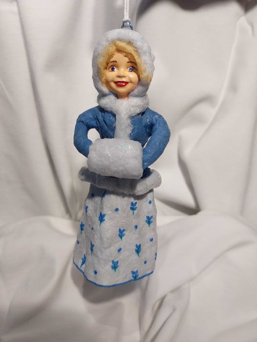 boneca de natal colecionável