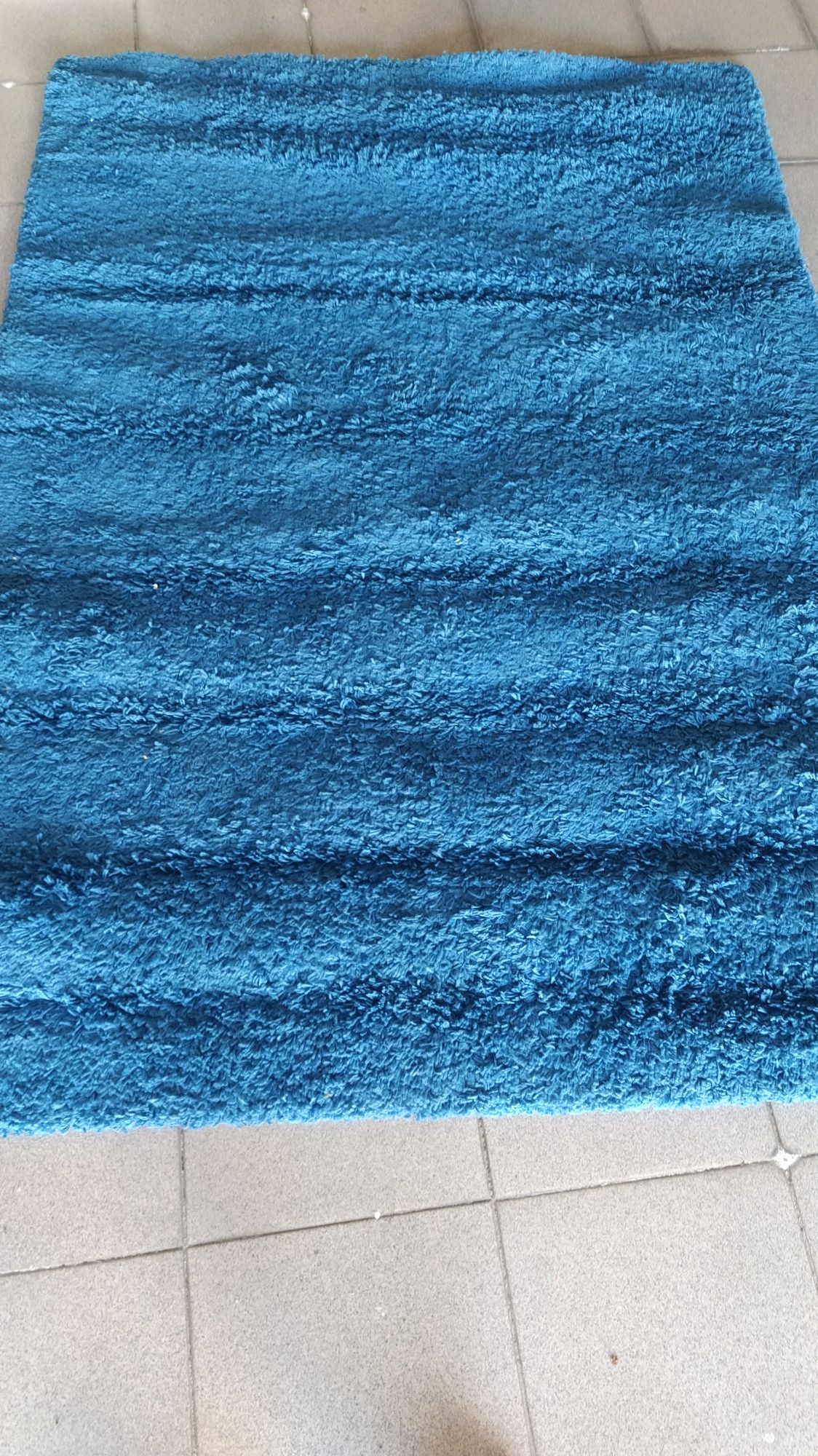 Carpete azul IKEA 133 x 195 cm