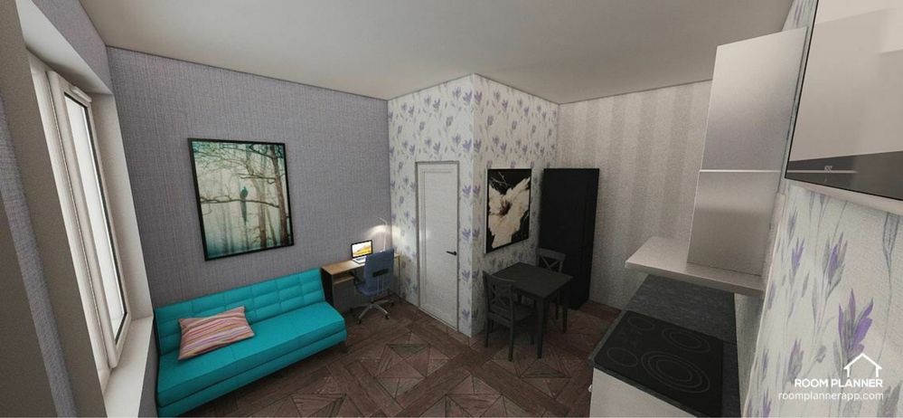 Боярка продам квартиру 17м2  за 12500$ с двориком есть Расрочка