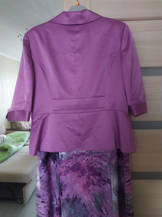 Елегантний комплект сукня+жакет