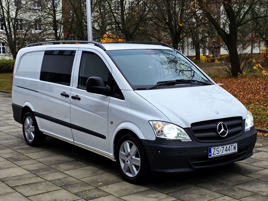 Mercedes-Benz Vito Salon POLSKA LONG !! OM639 !! Klimatyzacja Webasto , 6-Osób!!