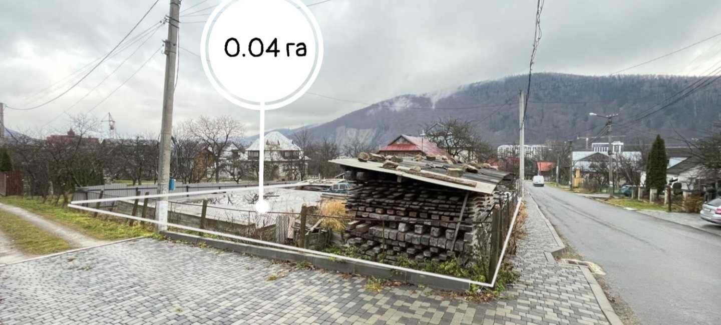 Земльна ділянка в Яремче 0.04 га